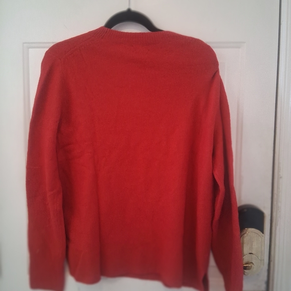 J. Crew Womens Red Extra Soft Crew Neck Sweater NWT - Picture 5 of 11